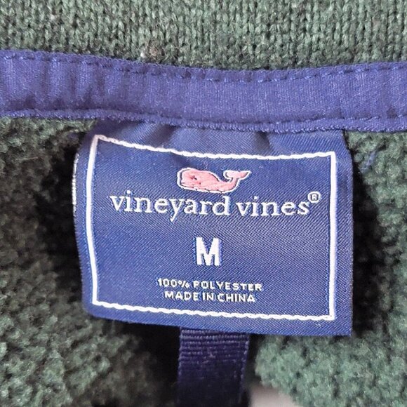 Vineyard Vines Men's Quarter-Zip Sweater (M) – Classic & Cozy! - Picture 6 of 12